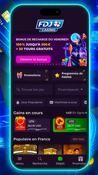 Casino FDJ Screenshot